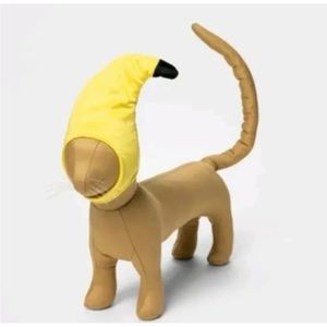 New Hyde and EEK! Cat Banana Headpiece hat Halloween Costume yellow Cosplay